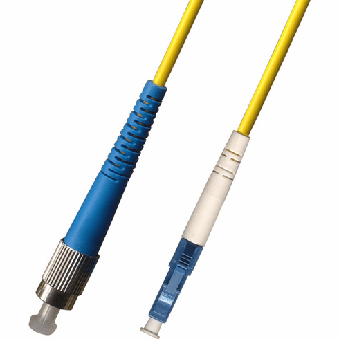 0.3m ( 1FT ) FC-LC Simplex Singlemode Fiber Optic Cable 9/125 Armored