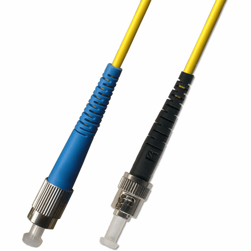 0.3m ( 1FT ) FC-ST Simplex Singlemode Fiber Optic Cable 9/125 Armored