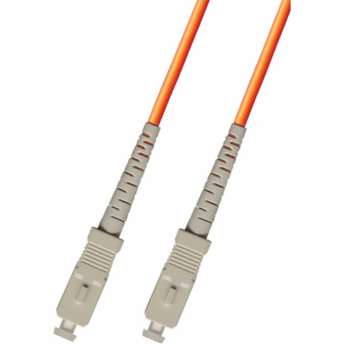 0.3m ( 1FT ) SC-SC Simplex Multimode Fiber Optic Cable 50/125 LSZH