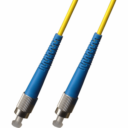 1000M FC-FC Simplex Singlemode Fiber Optic Cable 9/125 Plenum