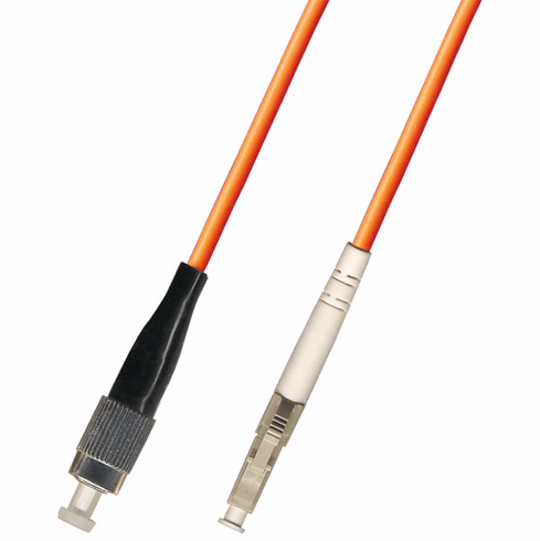 1000M FC-LC Simplex Multimode Fiber Optic Cable 50/125 LSZH