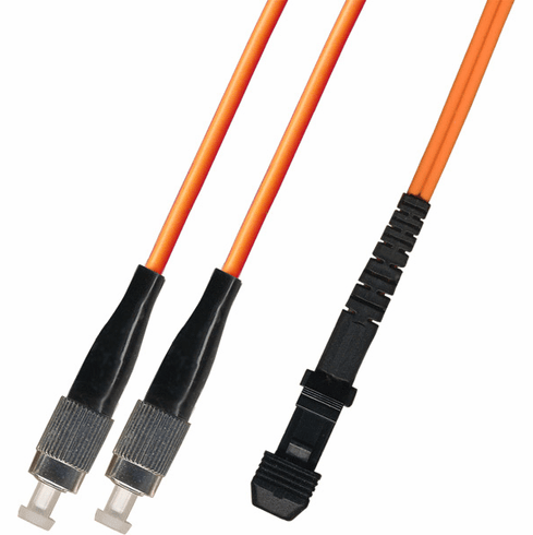 1000M FC-MTRJ Duplex Multimode Fiber Optic Cable 62.5/125 Armored