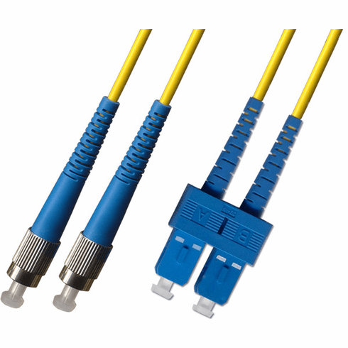 1000M FC-SC Duplex Singlemode Fiber Optic Cable 9/125 LSZH