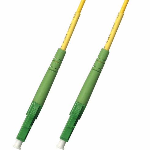 1000M LC APC to LC APC Simplex Singlemode Fiber Optic Cable 9/125