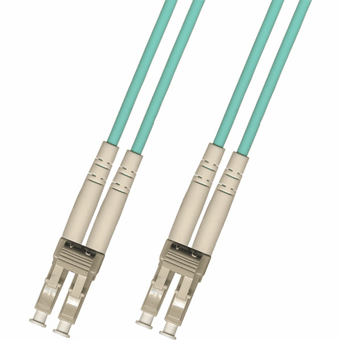 1000M LC-LC Duplex Multimode Fiber Optic Cable 50/125 10 Gigabit LSZH (10GB)