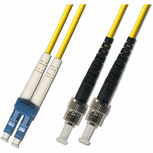 100M LC-ST Duplex Singlemode Fiber Optic Cable 9/125 Armored