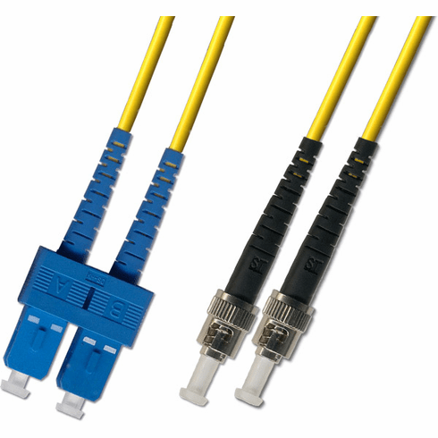 1M SC-ST Duplex Singlemode Fiber Optic Cable 9/125