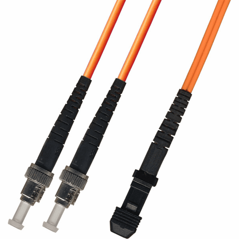 1M ST-MTRJ Duplex Multimode Fiber Optic Cable 62.5/125 LSZH