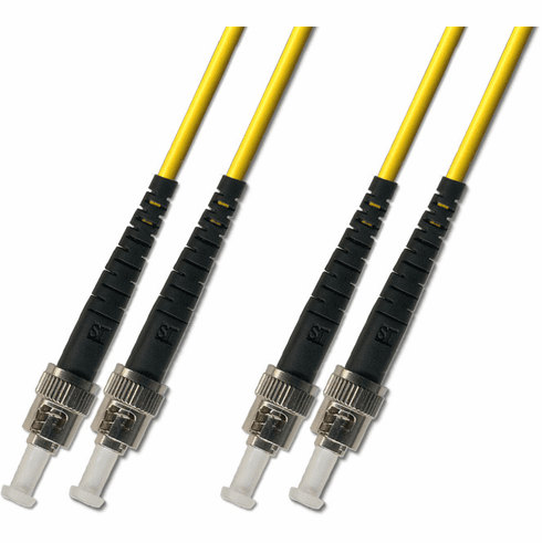 1M ST-ST Duplex Singlemode Fiber Optic Cable 9/125 LSZH