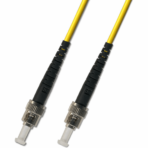 1M ST-ST Simplex Singlemode Fiber Optic Cable 9/125 LSZH