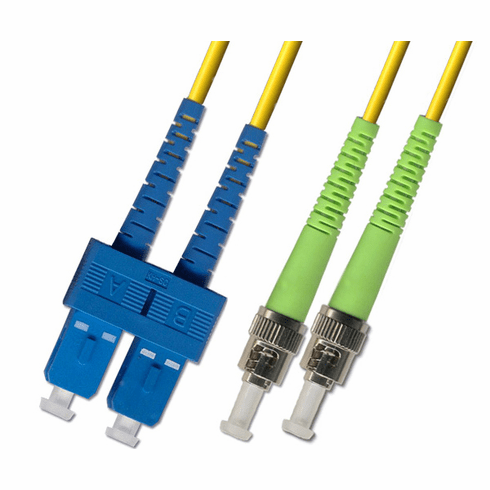 200M SC UPC to ST APC Duplex Singlemode Fiber Optic Cable 9/125