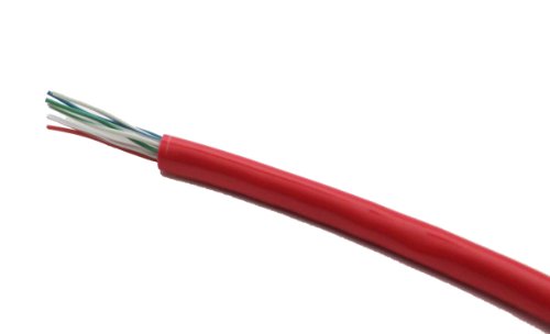 RiteAV 750FT ( 228.7M ) Bulk Raw CAT5e Ethernet Cable (No Ends) - Red