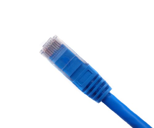 RiteAV - 95FT ( 29M ) RJ45/M to RJ45/M Cat5e Ethernet Crossover Cable - Blue