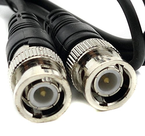 RITEAV 300FT BNC M/M MALE TO MALE VIDEO CABLE CCTV DVR BLACK